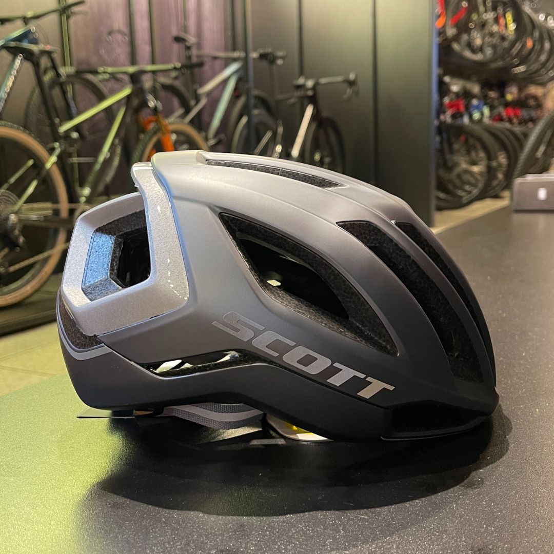Capacete Scott Centric Plus MIPS Cinza