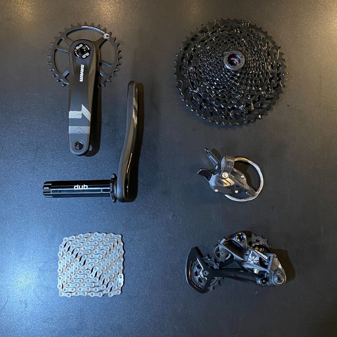 Grupo de Peças Sram Original 12v com Câmbio NX 