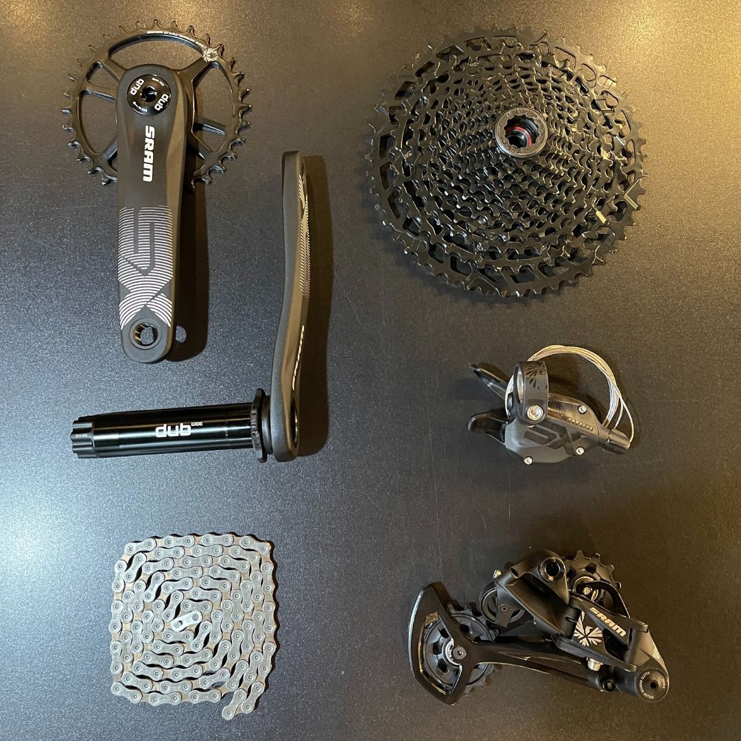 Grupo de Peças Sram Original SX-12V com Câmbio NX