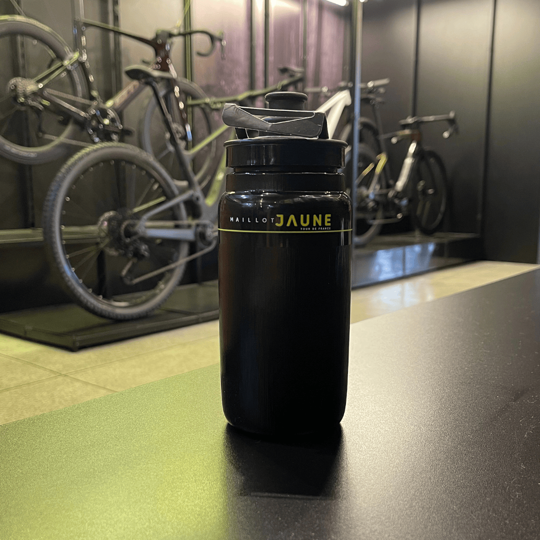 Garrafa Elite Fly Tex Maillot Jaune 550ml Preto 