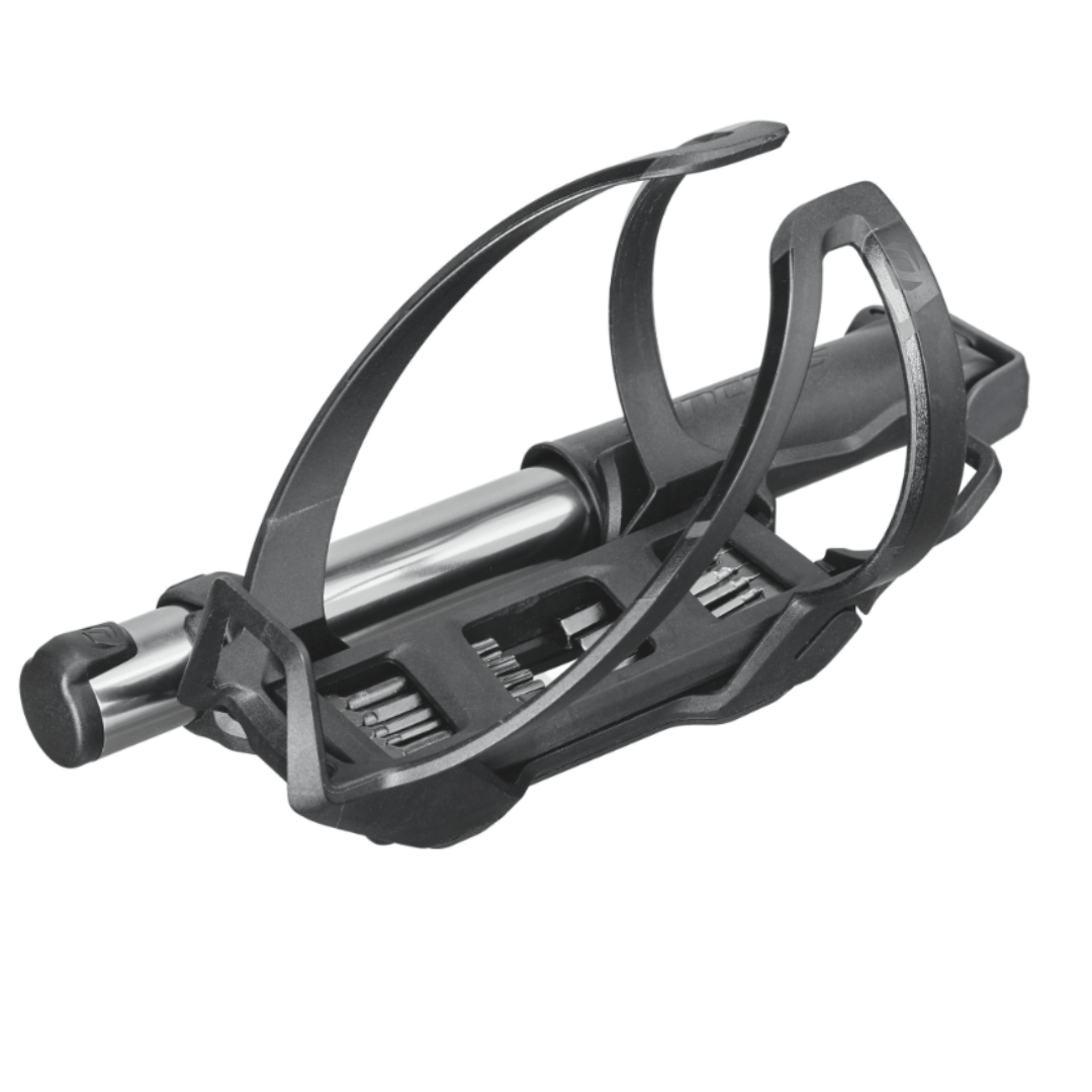 Suporte de Garrafa + Bomba Syncros 2.0 Preto