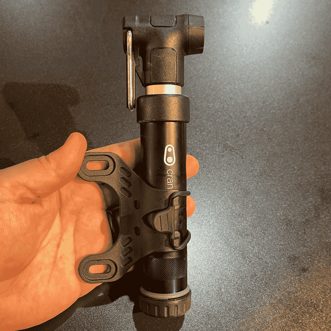 Mine Bomba De Ar CrankBrothers Gem S MTB e Speed Preta Fosca