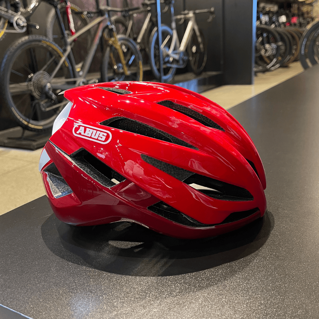 Capacete Abus Stormchaser Vermelho