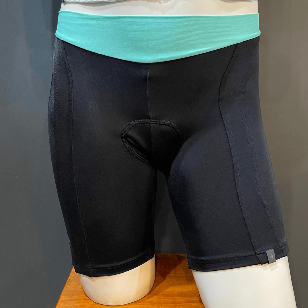 Shorts Original Specialized RBX Sport Feminino Preta e Verde 