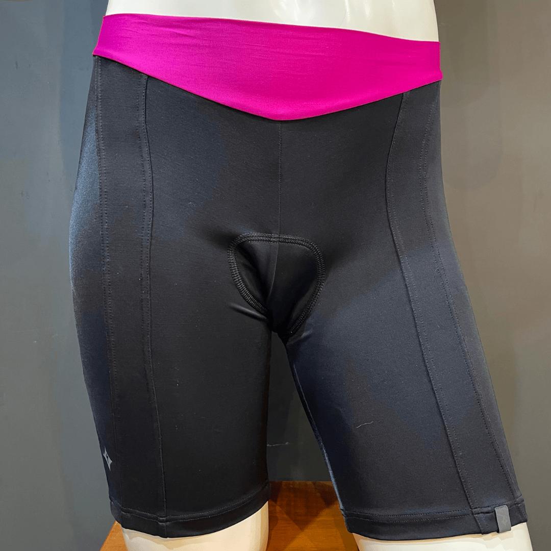 Shorts Original Specialized RBX Sport Feminina Preta E Rosa