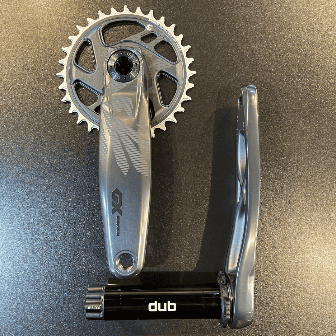 Pedivela Sram Original GX Eagle DUB Preto Lunar de 175mm