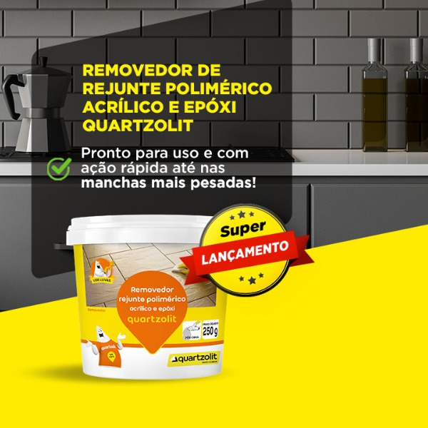 REMOVEDOR DE REJUNTE POLIMÉRICO ACRÍLICO E EPÓXI 250g