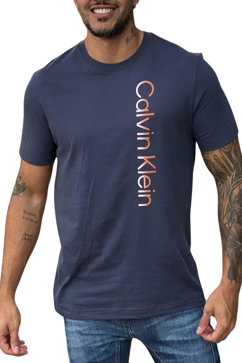 Camiseta Manga Curta Masculina Degrade Calvin Klein - Calvin Klein